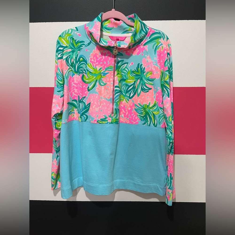 Lilly Pulitzer Quarter Zip Top